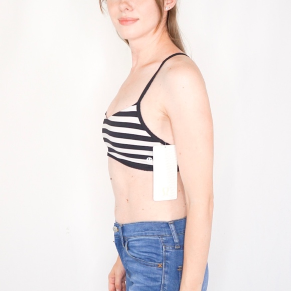 LULULEMON Hot Spell Striped Bra NWT 1297 - Picture 7 of 8